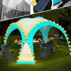 Event Partytent LED Solar Paviljoen in 5 kleuren party tuin, Nieuw, Ophalen