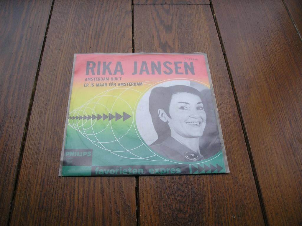 Rika jansen amsterdam huilt sixties nl, Cd's en Dvd's, Vinyl Singles, 7 inch, Single, Ophalen of Verzenden, Zo goed als nieuw