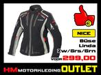 Textiel motorjas Buse Linda All-Season - Zw-Grs-Rd - LADY, Motoren, Kleding | Motorkleding, Jas | textiel, HM - Sale, NL, Ophalen
