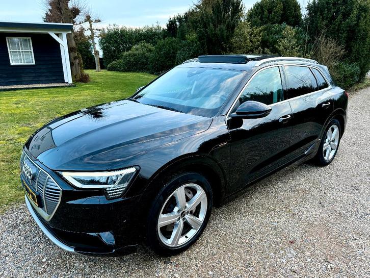 Audi E-tron 55 Quattro 409pk Bus Edit Plus|Pano|Leder|1e Eig, Auto's, Audi, Particulier, e-tron, 360° camera, 4x4, ABS, Achteruitrijcamera