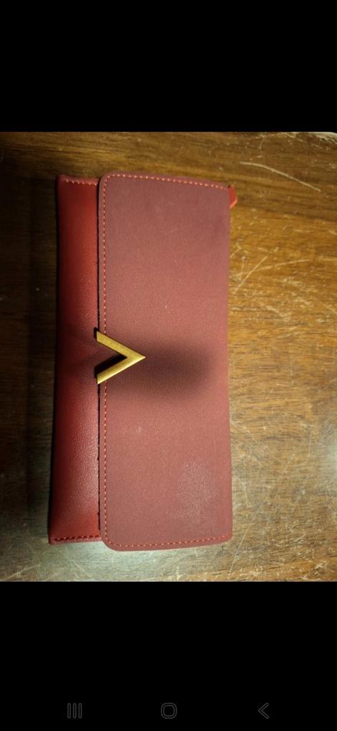 Rode Damesportemonnee - Nieuw, Sieraden, Tassen en Uiterlijk, Portemonnees, Nieuw, Overige merken, Rood, Ophalen of Verzenden