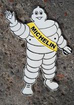 Michelin Bibendum gietijzeren bord Castrol Abarth Deere Ford, Reclamebord, Eu, Eu, Ophalen of Verzenden