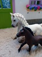 Schleichpaardjes  + huis en stallen + diverse sets, Ophalen, Gebruikt, Toebehoren