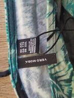 Playsuit met bladprint van VERO MODA, Contact@bestseller.com, Vero Moda, Zwart, Maat 46/48 (XL) of groter