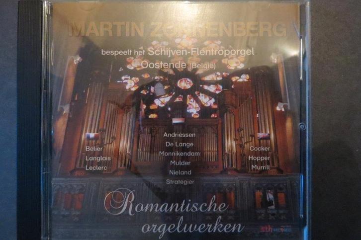 Cd orgel: martin zonnenberg improvisaties, Oostende, België, Cd's en Dvd's, Cd's | Religie en Gospel, Zo goed als nieuw, Gospel