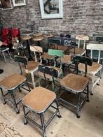 11 Industriele Lyon Stoelen zeer Uniek, Huis en Inrichting, Stoelen, Ophalen, Gebruikt, Overige kleuren, Industrieel/Vintage