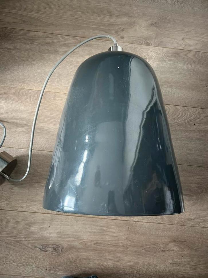 Gratis: 2 Nijhof Lampen - Bamboe Eettafel, Huis en Inrichting, Lampen | Hanglampen, Gebruikt, Minder dan 50 cm, Hout, Ophalen