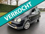 Volkswagen Polo 1.4-16V FUN Cross CLIMA/APK 10-2025, Auto's, Voorwielaandrijving, 15 km/l, 4 cilinders, Zwart