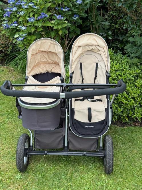 Tweeling kinderwagen, Kinderen en Baby's, Kinderwagens en Combinaties, Zo goed als nieuw, Combiwagen, Overige merken, Duowagen