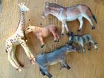 giraffe/ezel/paard/buffel 7-12cm € 4,=, Ophalen of Verzenden, Zo goed als nieuw, Jongen of Meisje