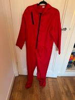 Knalrode overall met capuchon, Kleding | Heren, Carnavalskleding en Feestkleding, Ophalen of Verzenden, Zo goed als nieuw, Halloween
