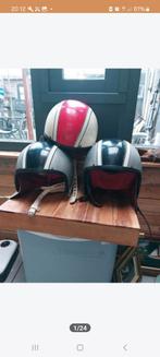 Vintage  50s 60s  3x oldtimer Stadium project1 pothelm helm, Motoren, Kleding | Motorhelmen, Ophalen of Verzenden, Tweedehands