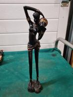 beeld vrouw afrikaans vintage, Ophalen of Verzenden