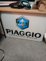 Piaggio oude dealer lichtbord, Verzamelen, Merken en Reclamevoorwerpen, Ophalen, Zo goed als nieuw, Reclamebord