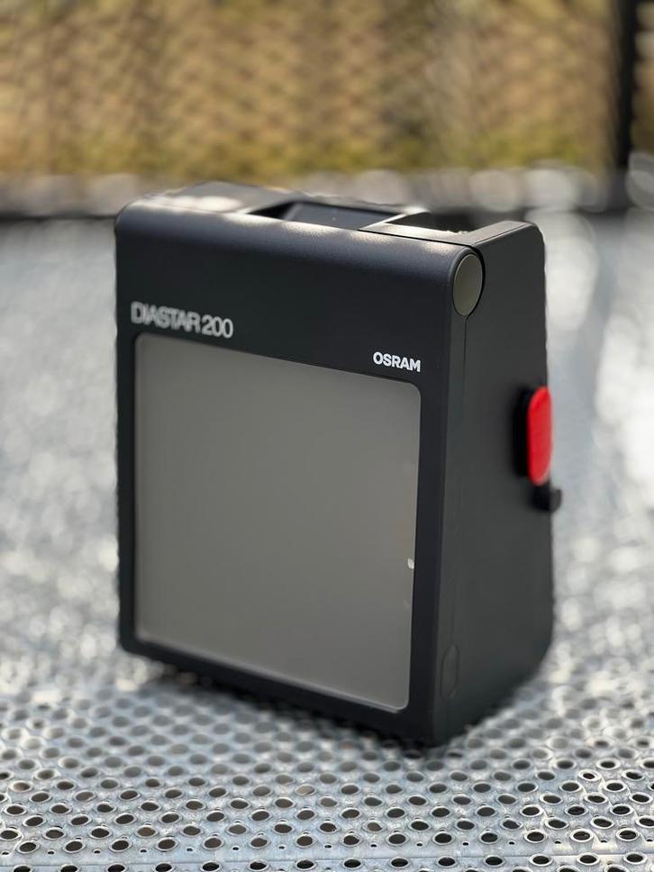 Osram Diastar 200 Diaprojector, Audio, Tv en Foto, Diaprojectors, Gebruikt, Met scherm, Ophalen