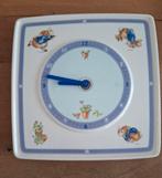 Wedgwood Peter Rabbit porselein wandklok perfecte staat, Ophalen of Verzenden, Zo goed als nieuw, Wandklok