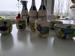 Porseleinen set snacks wijn & azijn/dressing, Huis en Inrichting, Keuken | Tupperware, Ophalen of Verzenden, Gebruikt, Wit, Overige typen