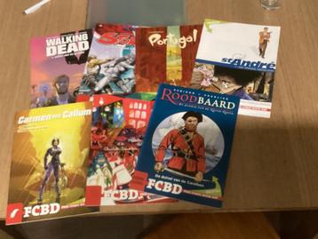 7x Free Comic Book Day Nederlandse versie (oa. Roodbaard) beschikbaar voor biedingen