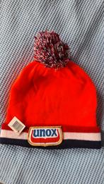 Oranje Unox Muts met Pompon - Nieuw!, Kleding | Heren, Unox, Nieuw, Overige maten, Ophalen of Verzenden