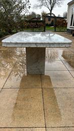 Carrara marmeren design eettafel 160x90, Huis en Inrichting, Tafels | Eettafels, Ophalen