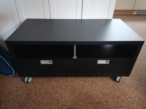 Tv kast - meubel mat zwart, Huis en Inrichting, Kasten | Televisiemeubels, Gebruikt, Minder dan 100 cm, 25 tot 50 cm, Ophalen