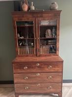 mahonie bureau-boekenkast, Antiek en Kunst, Antiek | Meubels | Kasten, Ophalen