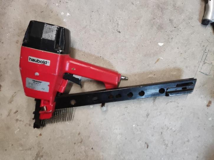 Stripnagels Tacker lucht.  Haubold  RN90 PII, Doe-het-zelf en Verbouw, Gereedschap | Handgereedschap, Gebruikt, Ophalen of Verzenden