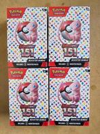 Pokemon 151 Booster Bundle 4-pack, Ophalen of Verzenden, Nieuw, Booster