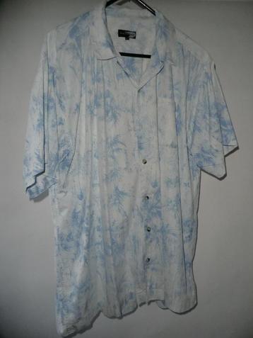 BADBOYS blouse blauw wit XL in zeer goede staat beschikbaar voor biedingen