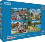 Gibsons - Day Out With the Family - 4x500 stukjes, Ophalen of Verzenden, 500 t/m 1500 stukjes, Nieuw, Legpuzzel