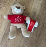 Ajax Knuffelbeer met Spaarpot, Ophalen of Verzenden, Zo goed als nieuw, Beer