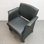 Ahrend fauteuil - verrijdbaar - groen - set van 2, Huis en Inrichting, Fauteuils, Minder dan 75 cm, Minder dan 50 cm, Gebruikt
