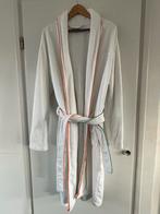 Witte badjas Postcodeloterij met oranje/groene bies, Ophalen of Verzenden, Zo goed als nieuw