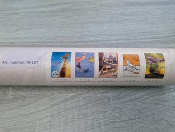 Serie van 5 KLM posters heruitgave uit 2015 beschikbaar voor biedingen