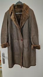 Donkerbruine Rizal Shearling Lammycoat, maat 40, Kleding | Dames, Gedragen, Maat 38/40 (M), Ophalen of Verzenden, Bruin