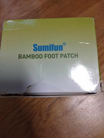 Bamboo foot path