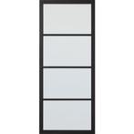 Binnendeur incl. beslag, slot en glas, stomp, 93x231.5cm, Doe-het-zelf en Verbouw, Deuren en Horren, Ophalen, 80 tot 100 cm, Binnendeur