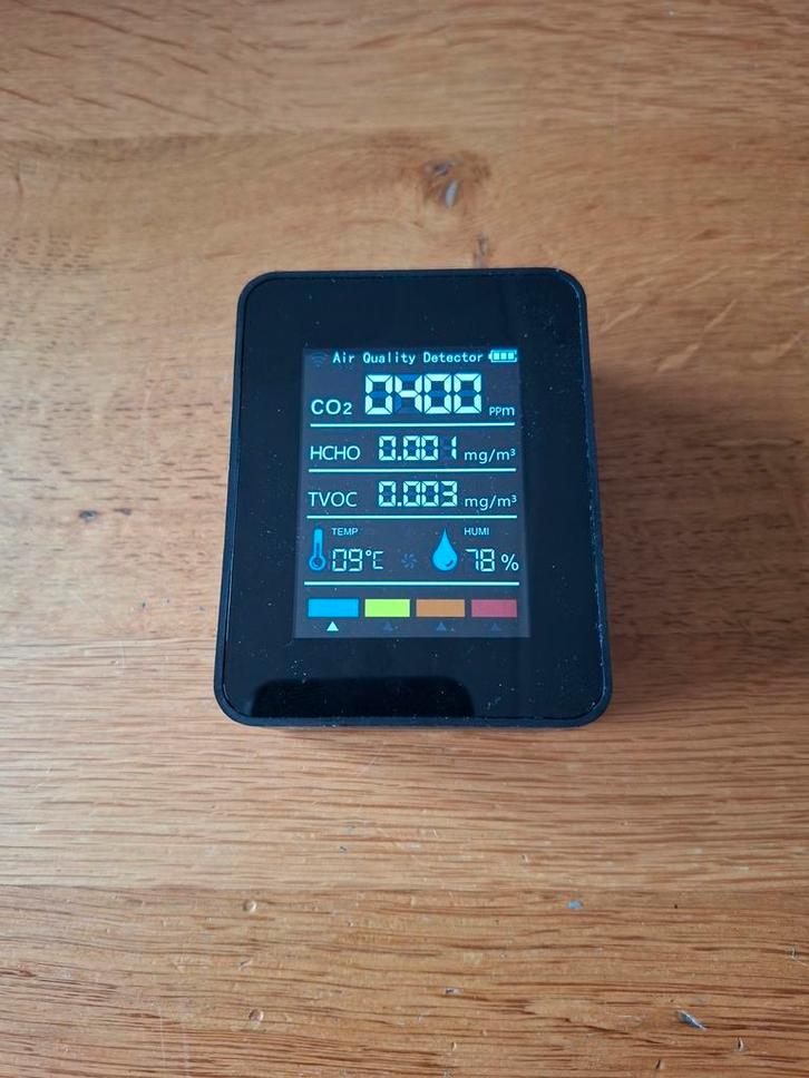 Lucht kwaliteits monitor, Fietsen en Brommers, Fietsaccessoires | Fietscomputers, Nieuw, Ophalen of Verzenden