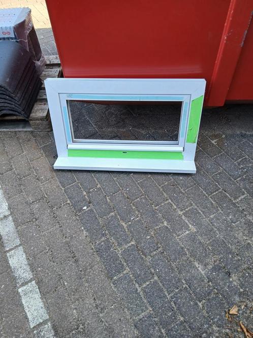 Alu Kozijn met Klepraam & HR++ Glas, Doe-het-zelf en Verbouw, Kozijnen en Schuifpuien, Gebruikt, Raamkozijn, Aluminium, Minder dan 75 cm