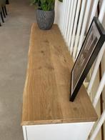 Ikea Besta bovenblad van 4cm rustiek eiken hout, Huis en Inrichting, Kasten | Televisiemeubels, Ophalen, Eikenhout, Nieuw, 200 cm of meer