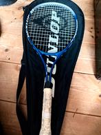 Tennisracket dunlop met hoes, Ophalen of Verzenden, Racket, Dunlop