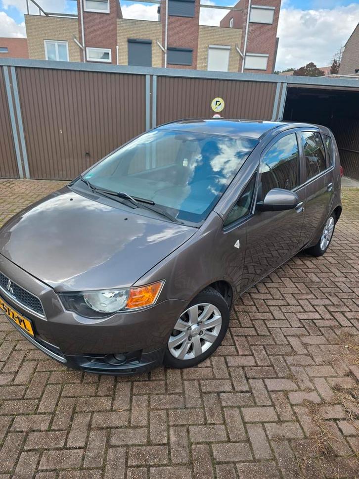 Mitsubishi Colt 1.3 5-DR 2011 manueel Bruin Cleartec, Auto's, Mitsubishi, Particulier, Colt, ABS, Airbags, Airconditioning, Bluetooth