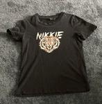 Nikkie Shirt, Verzenden, Zwart, Zo goed als nieuw, Maat 36 (S)