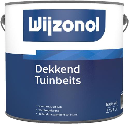 Wijzonol Dekkend Tuinbeits, Doe-het-zelf en Verbouw, Verf, Beits en Lak, Nieuw, Beits, Minder dan 5 liter, Overige kleuren, Ophalen of Verzenden