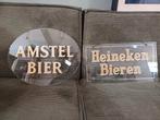 Reclamebord Heineken en amstel bier te koop/ruil, Verzamelen, Merken en Reclamevoorwerpen, Ophalen of Verzenden, Gebruikt, Reclamebord