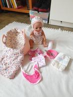 Mini baby born 30cm, Ophalen of Verzenden, Zo goed als nieuw, Babypop