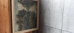 Te koop mooi schilderij van H Soeter, Antiek en Kunst, Kunst | Schilderijen | Klassiek, Ophalen