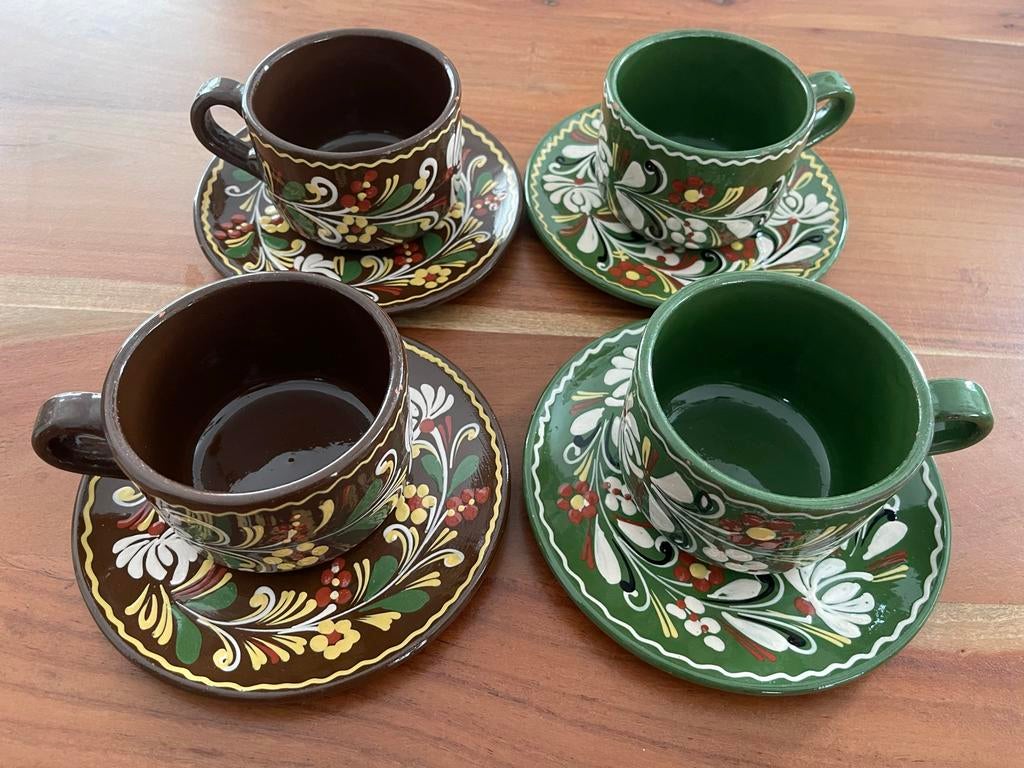 Vintage Scandinavische Keramische soepkommen & Schotels, Ophalen of Verzenden