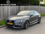 Audi A3 Limousine 1.4 TFSI S-Tronic 3X S-Line CoD NAP!, Gebruikt, Leder en Stof, Origineel Nederlands, Grijs