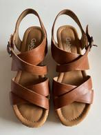 Gabor sandalen, bruin, maat 38, Bruin, Gabor, Zo goed als nieuw, Sandalen of Muiltjes